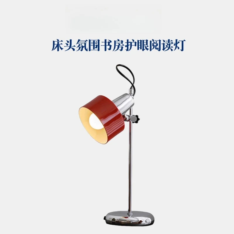 Vintage bag reading desk lamp modern bedroom study eye protection lamp