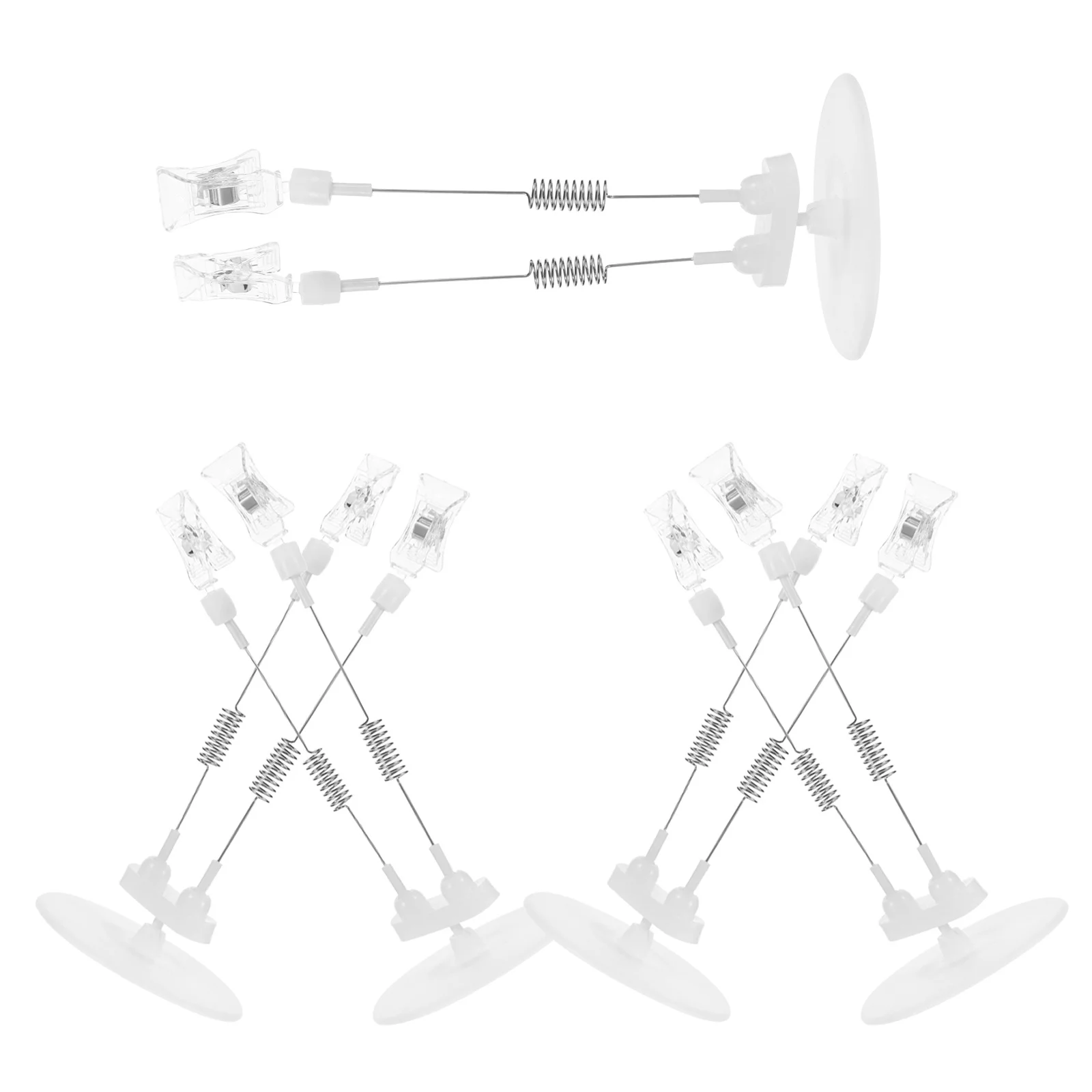 

5Pcs Swing Ad Display Clips Sturdy Price Tag Holders for Retail Stores Supermarket Signage Merchandise Card Holders