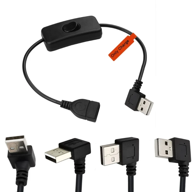 

Male to Female USB Cable with Power for Driving Recorder, LED Desk Dropship