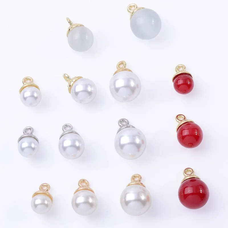 Простая-легкая-роскошная-головка-молнии-подарочная-коробка-счастливых-конфет-подвесная-шляпа-с-цветком-жемчужный-кулон-аксессуары-из-опалового-сплава-«сделай-сам»-кулон