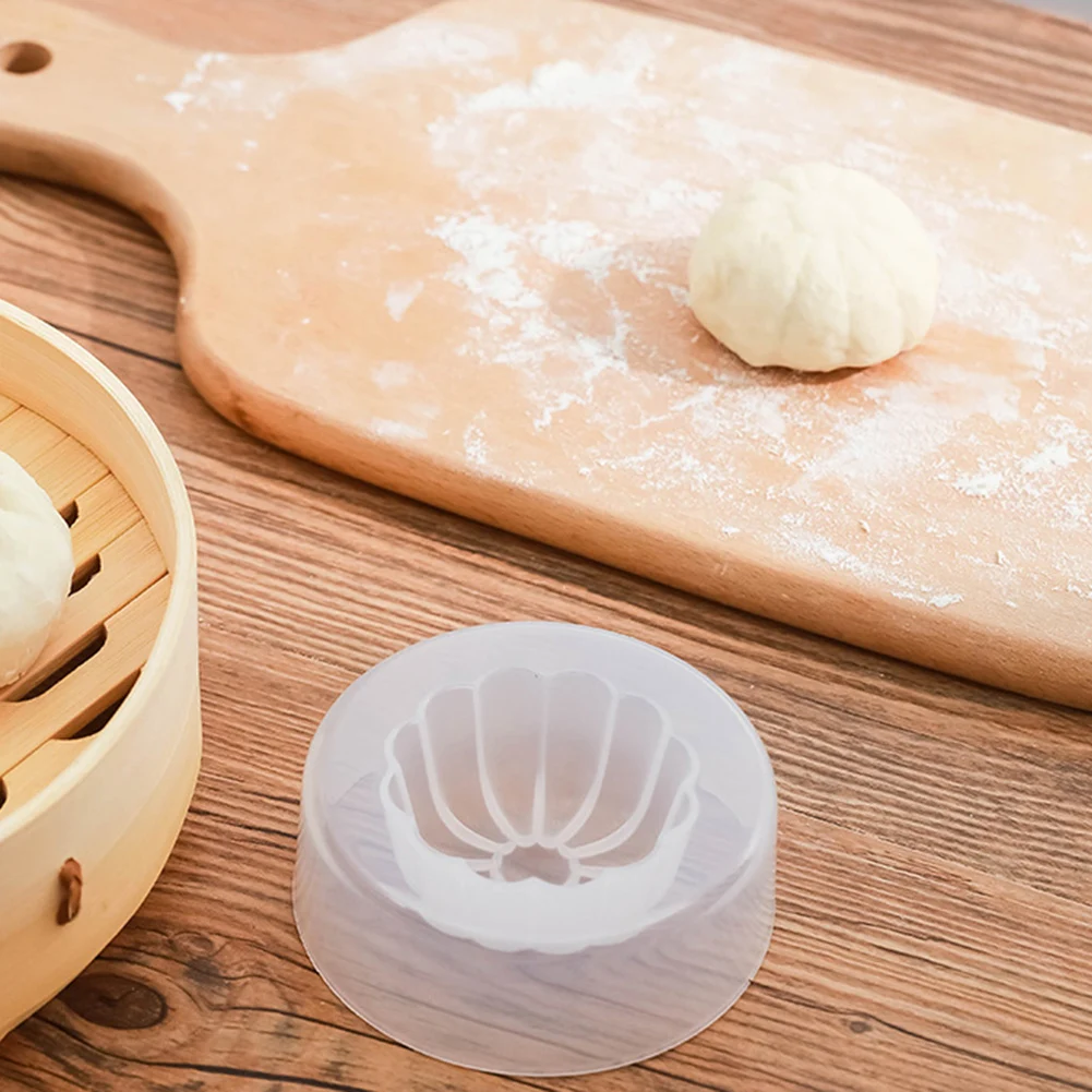 Transparent Stuffed Bun Mold With 2pcs DIY Pastry Baking Maker Mold For Pastry Pie
