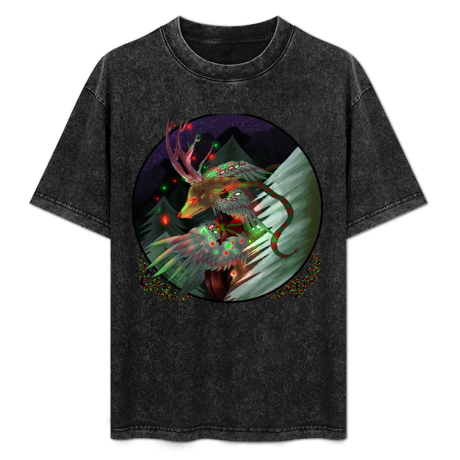 The Christmas Datsoe T-Shirt Basic Breathable Solid Color T-Shirt