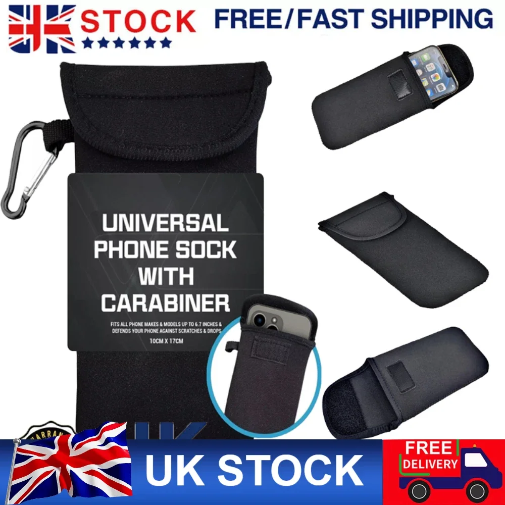 Waterproof Universal Phone Storage Bag with Sponge Liner