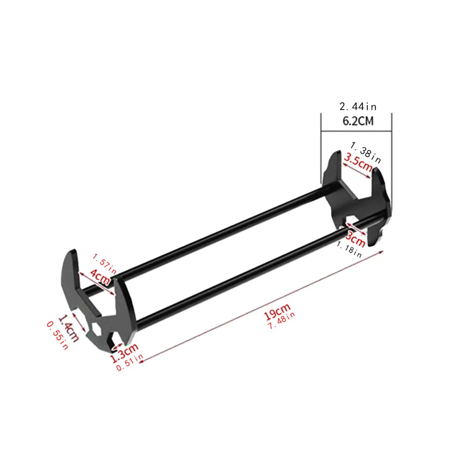 Multifunctional Sink Wrench Sturdy Faucet Wrench for Home Bathroom Faucets