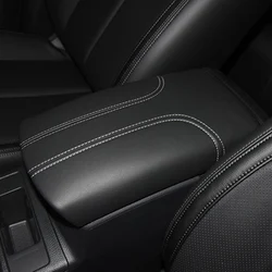 Skóra podłokietnik samochdoowy mata dla Nissan X-TRAIL T32 2017-2021 konsola środkowa podłokietnik poduszka ochronna samochodowe pudełko do przechowywania