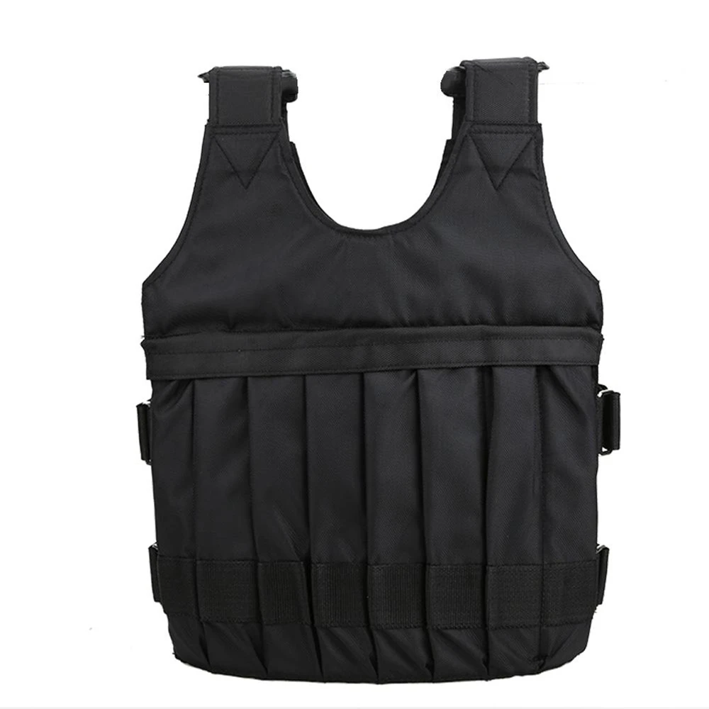 20kg/50kg Run Loading Weighted Vest Adjustable Exercise Training Fitness Jacket Gym Workout Boxing Vest Weight Waistcoat