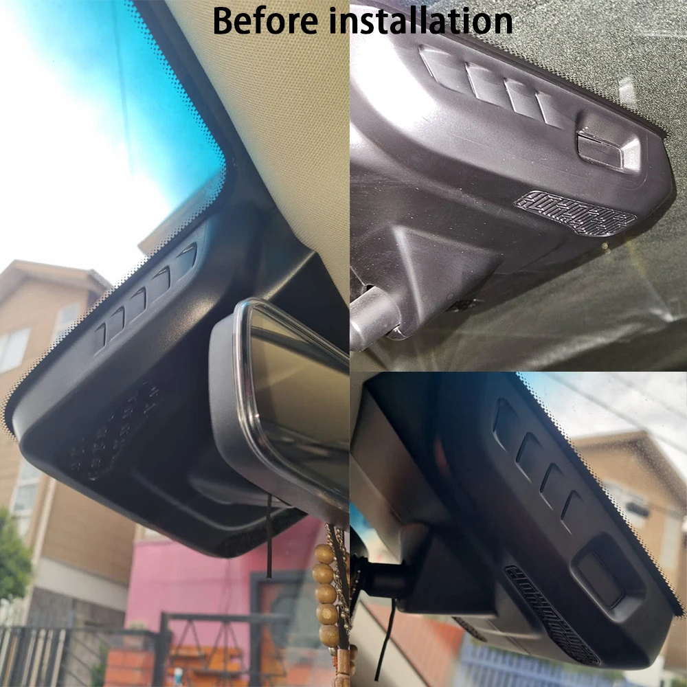 for Geely Azkarra Boyue Atlas Pro 2019-2025 4K DVR Dash Cam OEM Front Rear Camera Video Recorder Night Vision Wifi