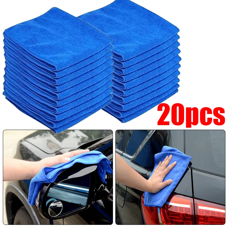 

Car Wash Drying ClothTowel Household Cleaning Cloths AutoDetailing Polishing Cloth Home CleanTools Universal 28x28cm