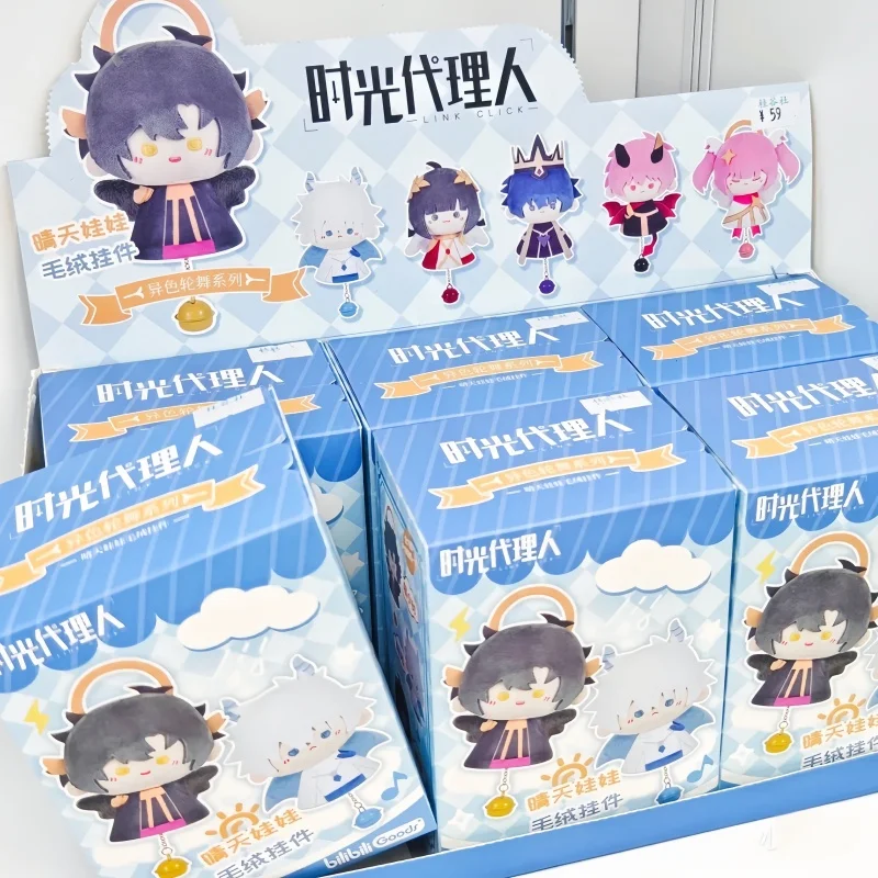 

Hot Authentic Products In Stock Time Agent Animation Heterochromatic Dance Series Surprise Blind Box High Quality Pendant Gifts