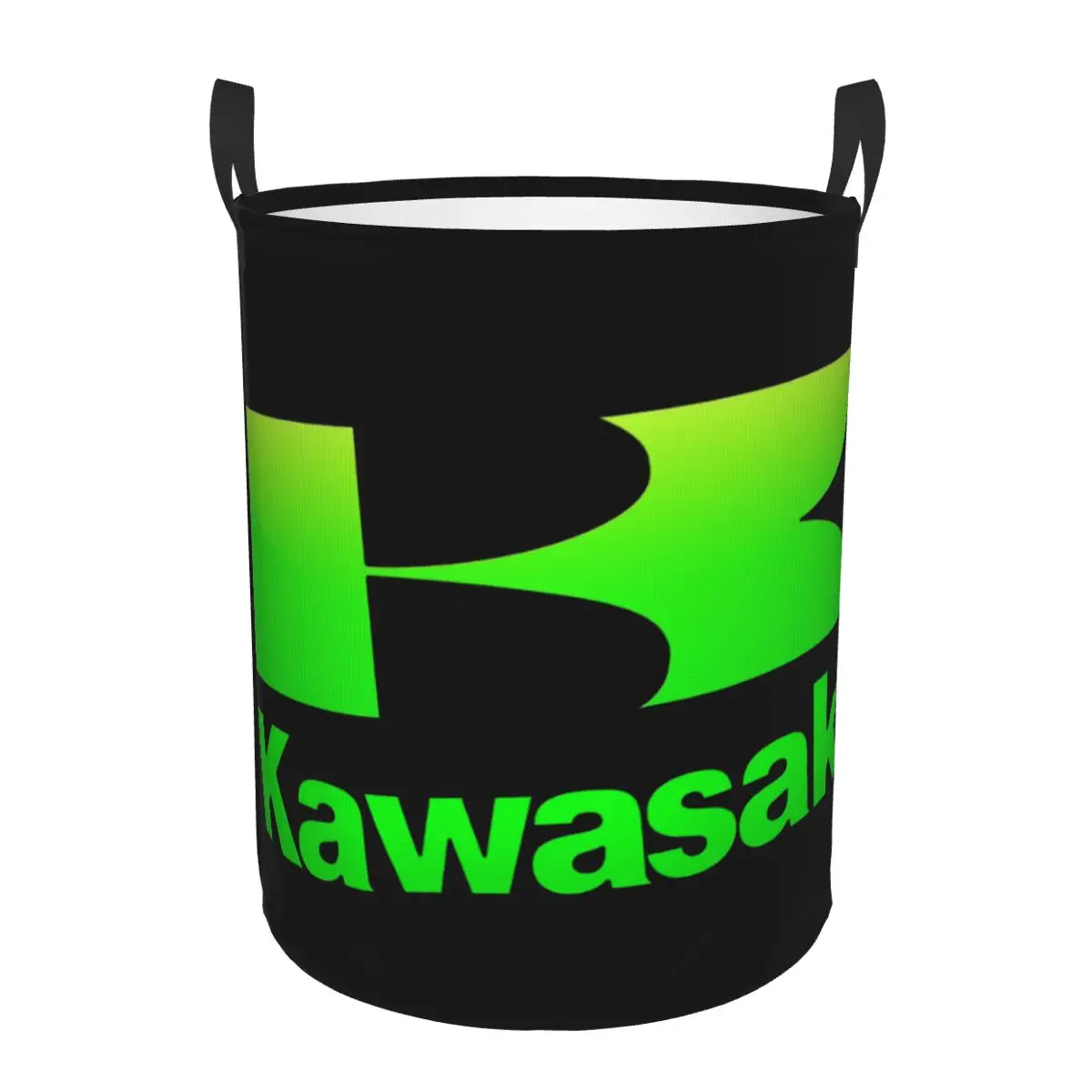 Kawasakies Motorcycle Sport Racing Laundry Basket Collapsible Clothing Hamper Toys Organizer Storage Bins