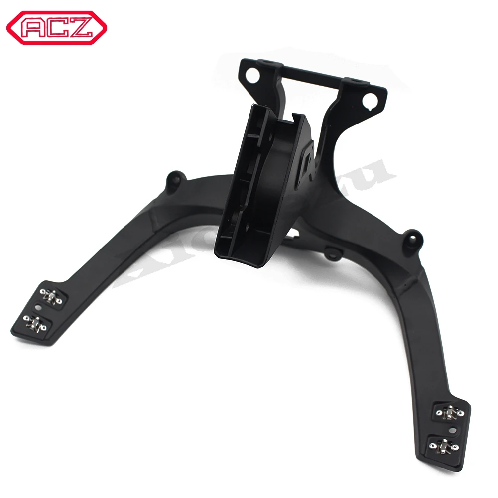 For 2008-2011 Ducati 848 1098 1098S 1198 1198S 848 EVO Black Upper Front Headlight Headlamp Bracket Fairing Stay Head Cowlin