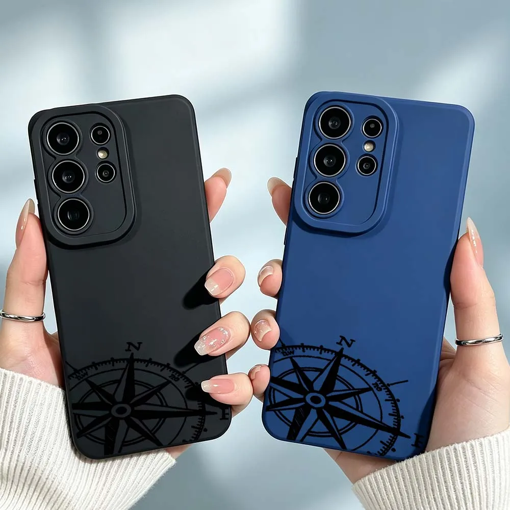 Compass Navigation Direction Tool Cover For Samsung Galaxy S26 S25 S24 S23 S22 S21 A55 A54 A35 A15 Ultra FE Plus Phone Case