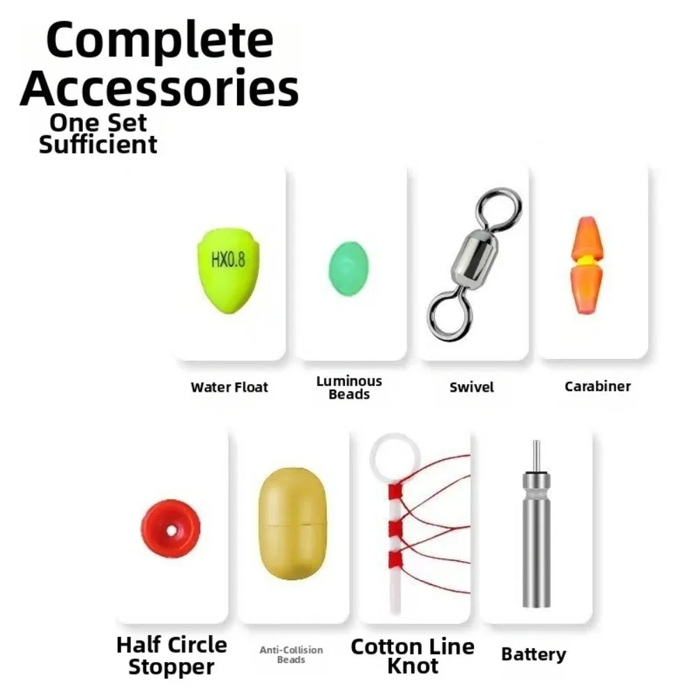 Fishing Accessories Sea Fishing Fishing Float Kit Buoy Anti-collision Beans Fishing Tackle 4B-5.0# Durable Rock Fishing Fishing
