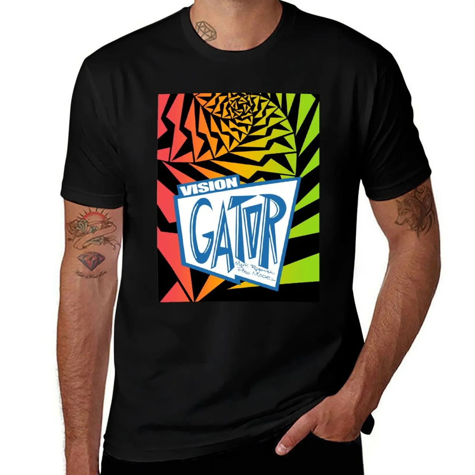 

Vision Gator T-Shirt t shirt man plain funny t shirts cotton