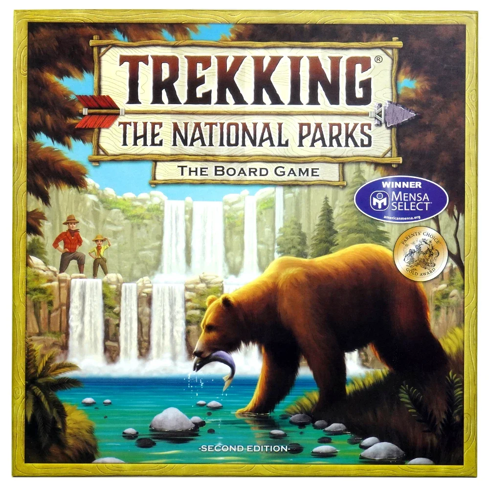 Trekking The National Parks The Award Winning Strategy Board Game For Family Night The Perfect Board Game For National Park Love