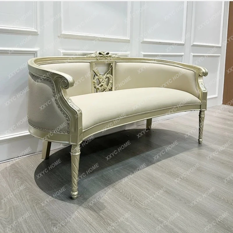 

Прикроватный табурет из массива дерева для спальни, табурет для переобувания у кровати