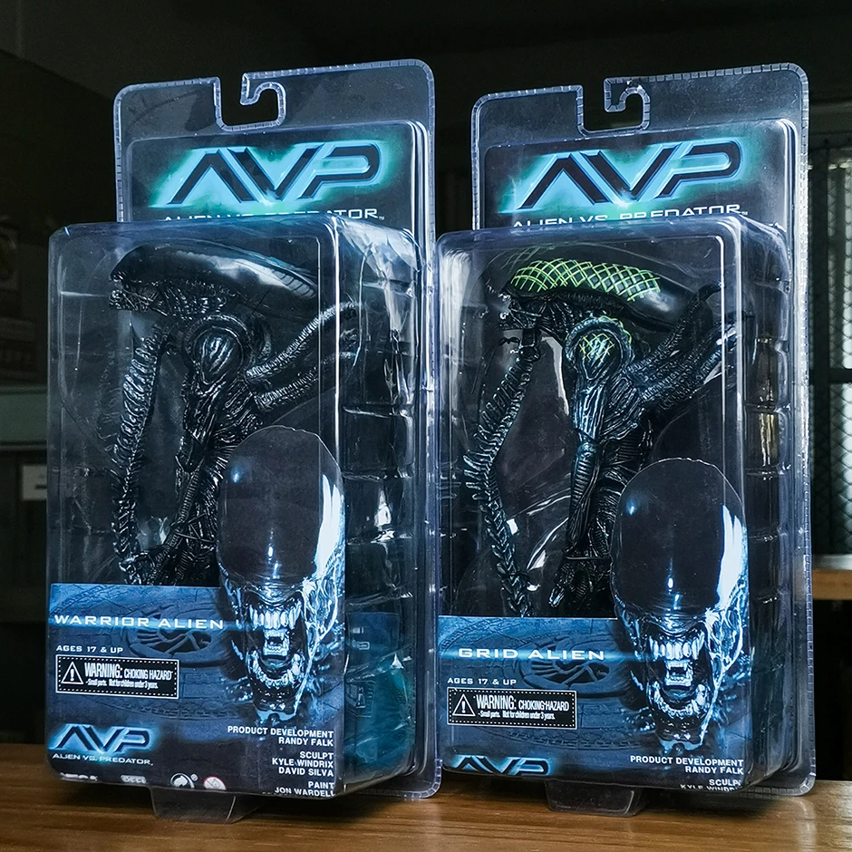 

NECA Aliens Warrior Grid Xenomorph Alien Ellen Ripley Cameron Bishop 7" Action Figure Toy