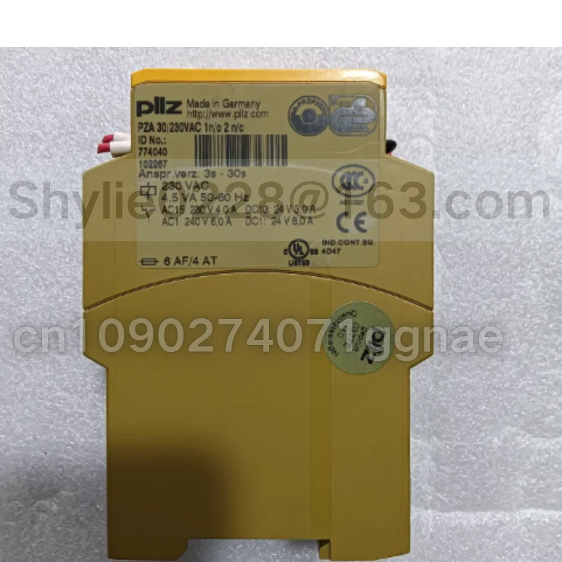 Second hand Safety relay PZA30/230VAC, 774040  test OK in stock for quick delivery