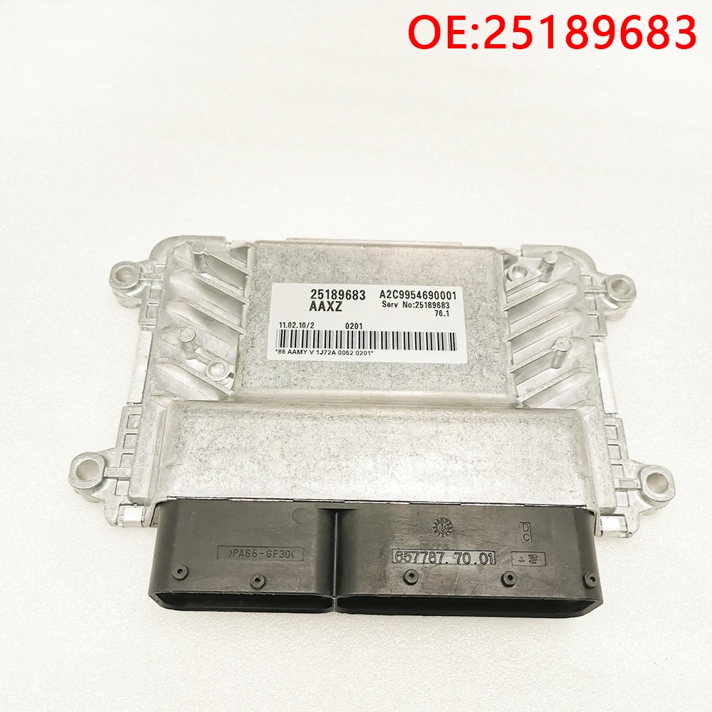 

For 25189683 5wy1j27a Ecu Originele Auto Motor Computer Elektronische Besturingseenheid Geschikt Voor G-M Cruze 1.6 1.8 Op Mt