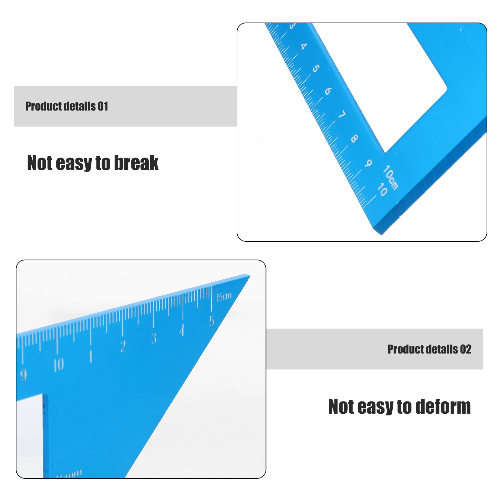 

Angle Ruler 45 Degree 90 Degree Aluminum Multi Functional Measuring Tool Square T Shape Safety Ruler Slide Rule For Engineers