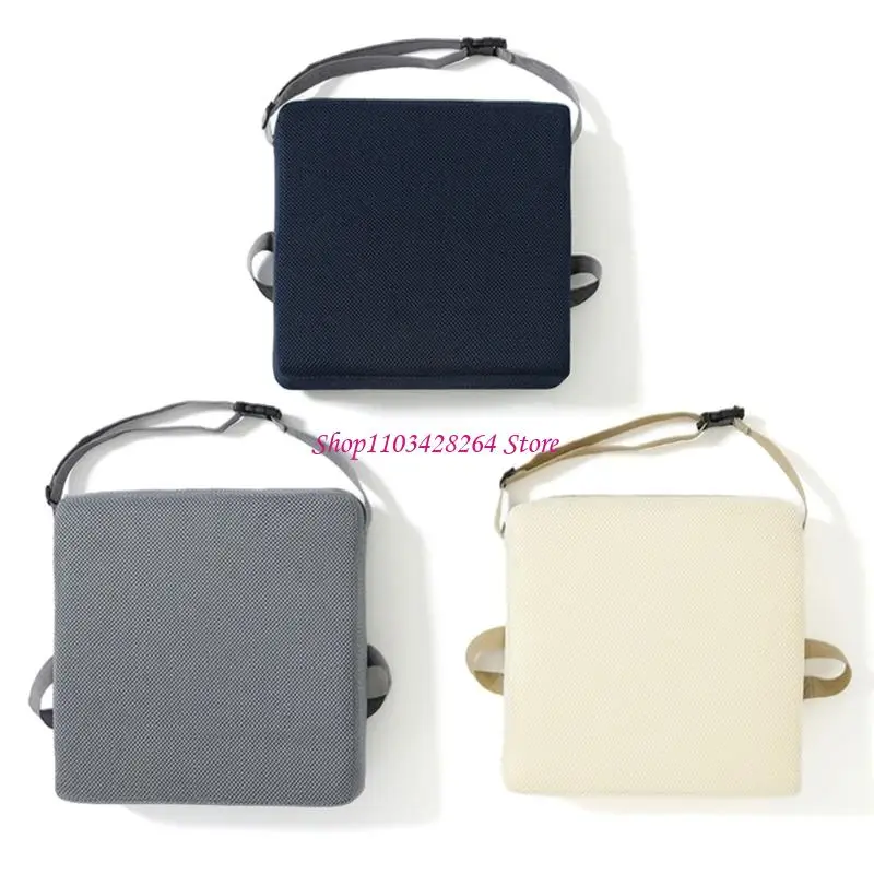 Travel Portable Baby Elevator Pad With Reinforced Safety Straps For Restaurant Outdoor Dining & Eating
