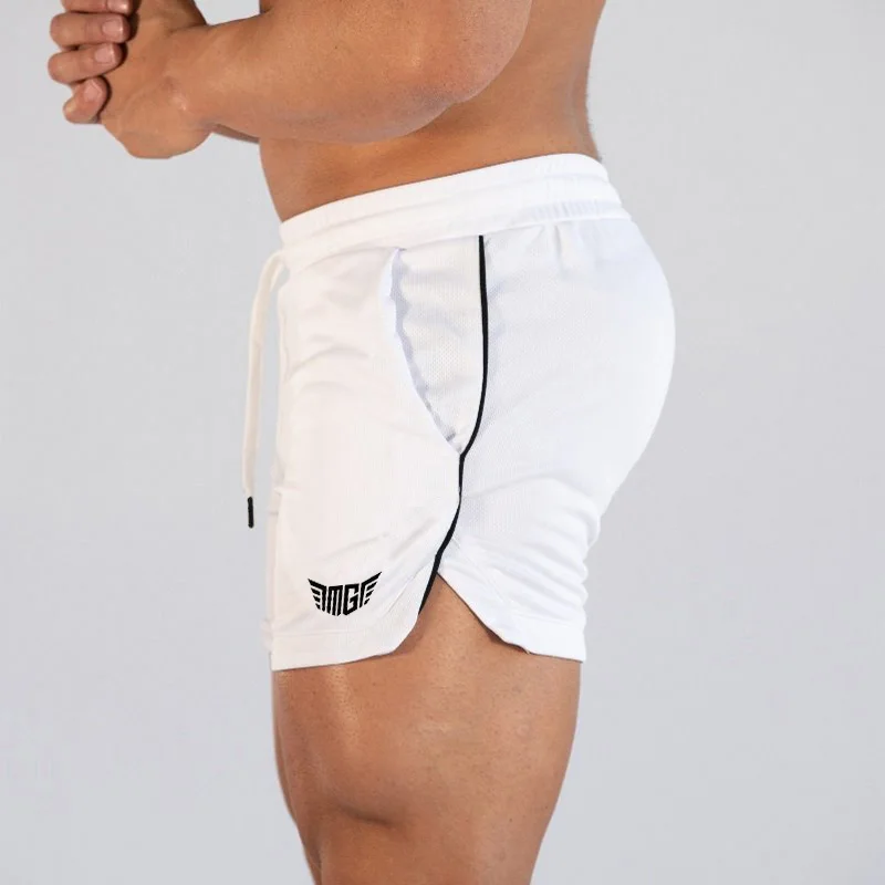 Nova maré profissional halterofilismo calções confortáveis rapidamente-seco respirável esportes shorts asiáticos tamanho calças de fitness masculino