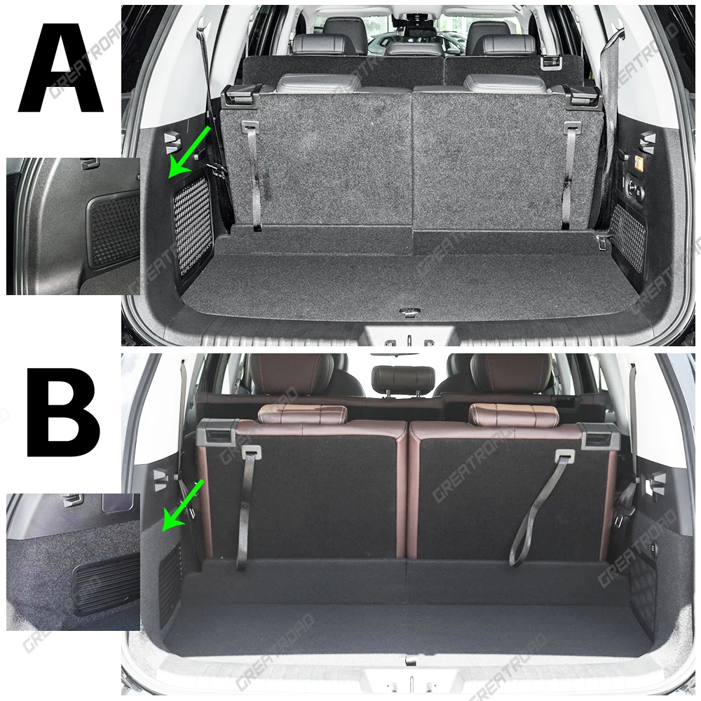 

GREATROAD For EXEED VX 7-seat 2021-2026 2025 24 Auto Full Coverage Trunk Mat Car Protective Pad Cargo Liner Interior Accessories