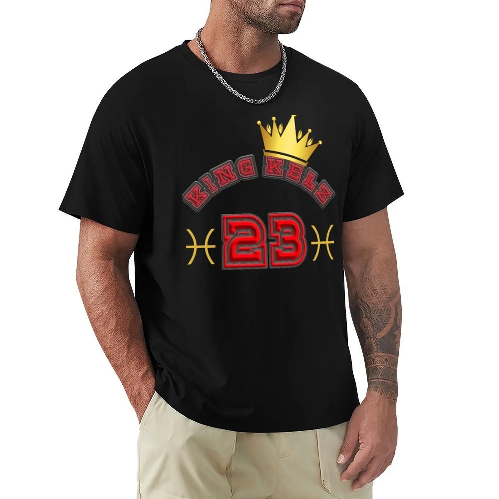 King Kelz 23 Happy Birthday Tee/ Pisces Birthday/ March Birthday /Pisces Fish/ Pisces Gifts/ Pisces Birthday Gifts T-Shirt