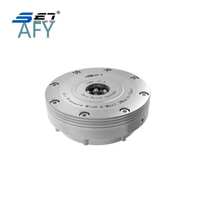 High-Quality SET Pneumatic Tool for Zero-Point System with Built-in Locator 1-Year Warranty 1 kW Power 220 V Industrial Use