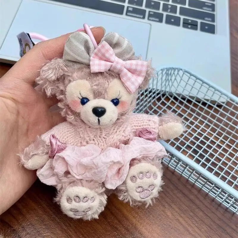 

Disney Shelliemay Cute Plush Pp Cotton Filling Key Chain Decorate Men's and Women's Backpacks Doll Pendant A Birthday Present