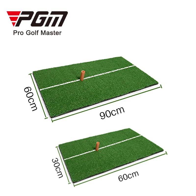 

PGM DJD008 Golf Hitting Mat Turf Swing Practice Mat