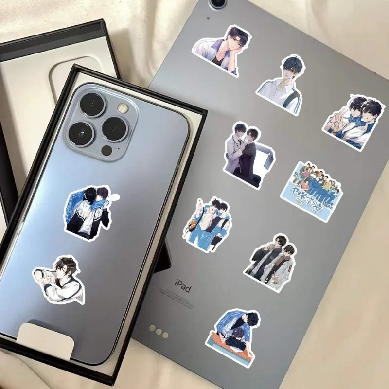 60/30/10 PIÈCES Ricardomlu Animation Populaire 2D Périphérique Personnalisé Graffiti Ordinateur Portable Valise Planche À Roulettes Autocollants Étanches