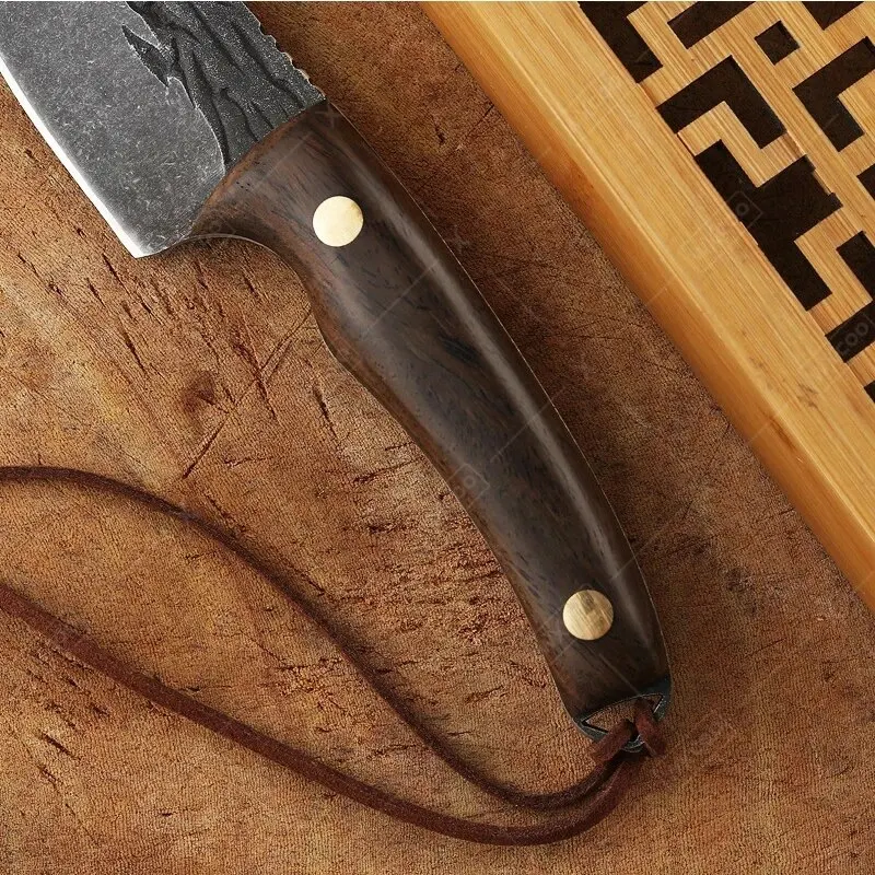 Professional Chef Knife Kitchen Chef Boning Knifes Handmade Forged Stainless Steel Meat Cleaver Butcher Knife Cooking Knives