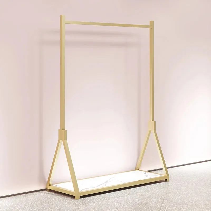 

Clothing store display rack Wall side hanger Men's and women's clothing store hanger