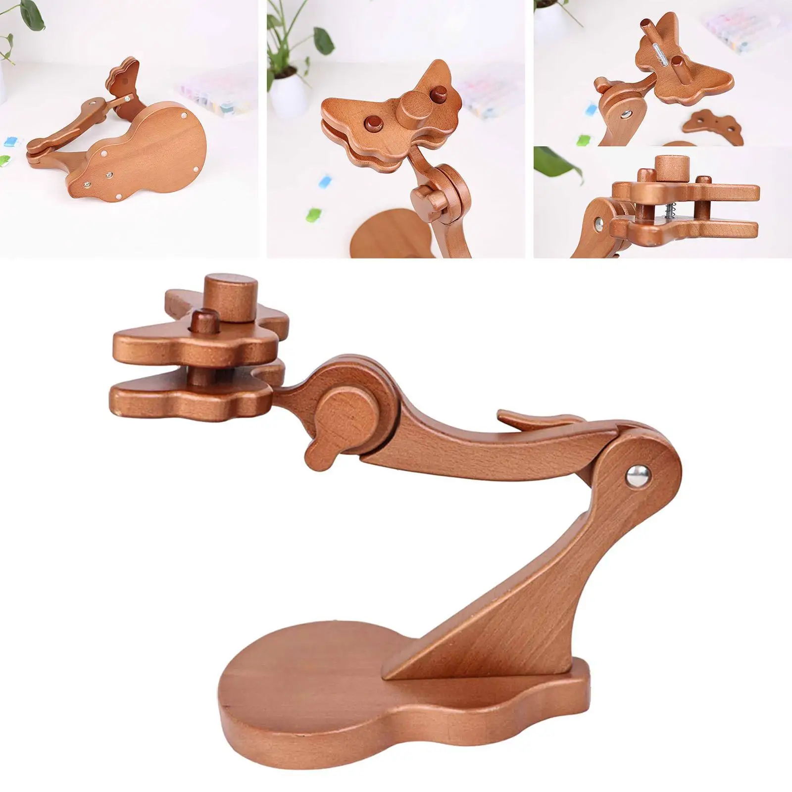 

Embroidery Hoop Stand Wood Sewing Craft Project for Cross Stitching Quilting