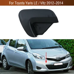 For Toyota Yaris LE / Vitz 2012 2013 2014 Car Front Bumper Tow Hook Cover Lid Towing Trailer Hauling Eye Cap Unpainted