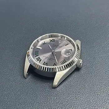 卡迪森 38 毫米男士自動機械腕錶,奢華藍寶石玻璃鏡面,防水不鏽鋼機芯,搭載 MIYOTA 8215 機芯,男士腕錶 8 最佳銷售 38毫米手錶 - №3