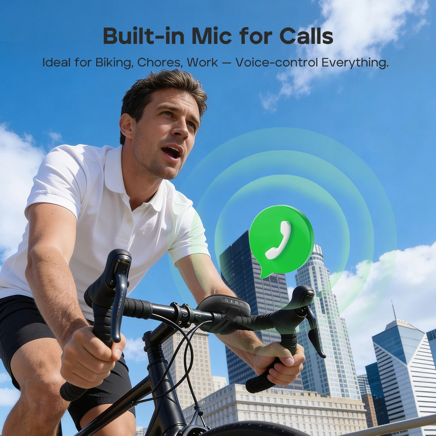 TRIBIT StormBox Micro 3 Portable Bluetooth Speaker,13W Bike Speaker with IP68 Waterproof,24H Playtime For Outdoor Camping,Hiking view 6