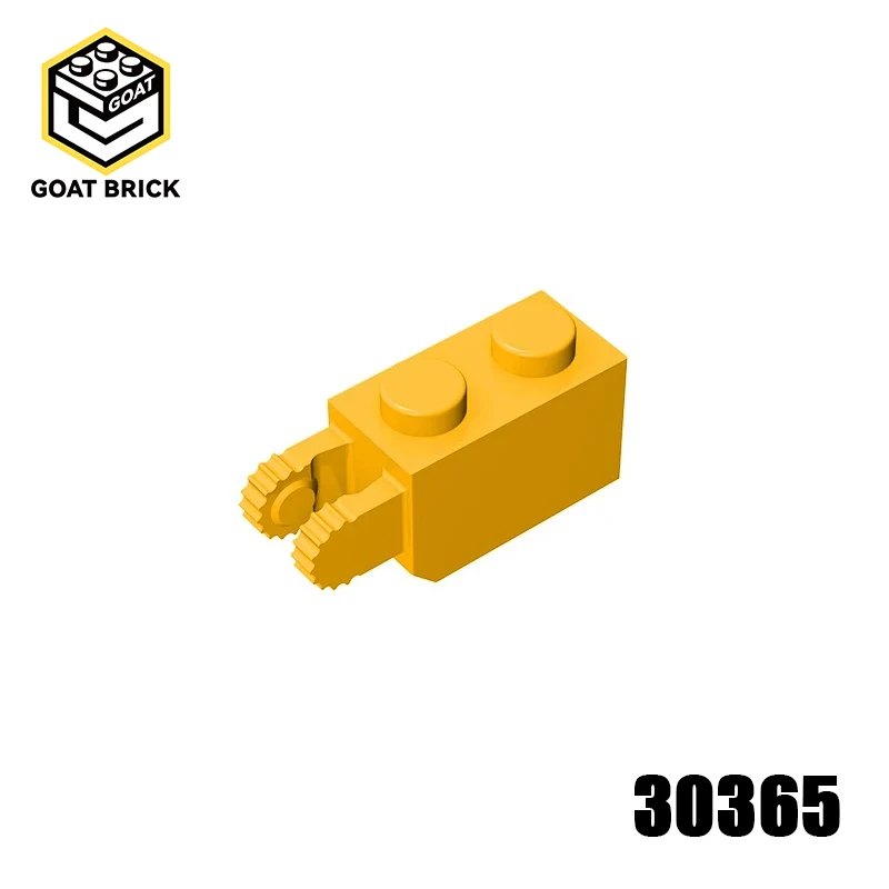 

Совместимые с MOC собирает частицы 30365 Шарнирный кирпич 1 x 2, блокирующийся с 2 пальцами, вертикальный конец, строительные блоки, детали, игрушки «сделай сам»