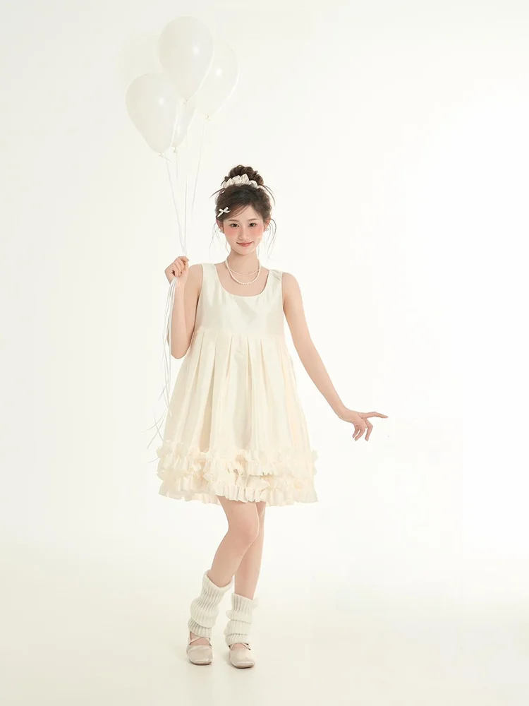 

Новинка: Одежда для фотосессий в корейском стиле для девочек, простой дизайн, тематика дня рождения, для художественных портретов в студии, сценический костюм