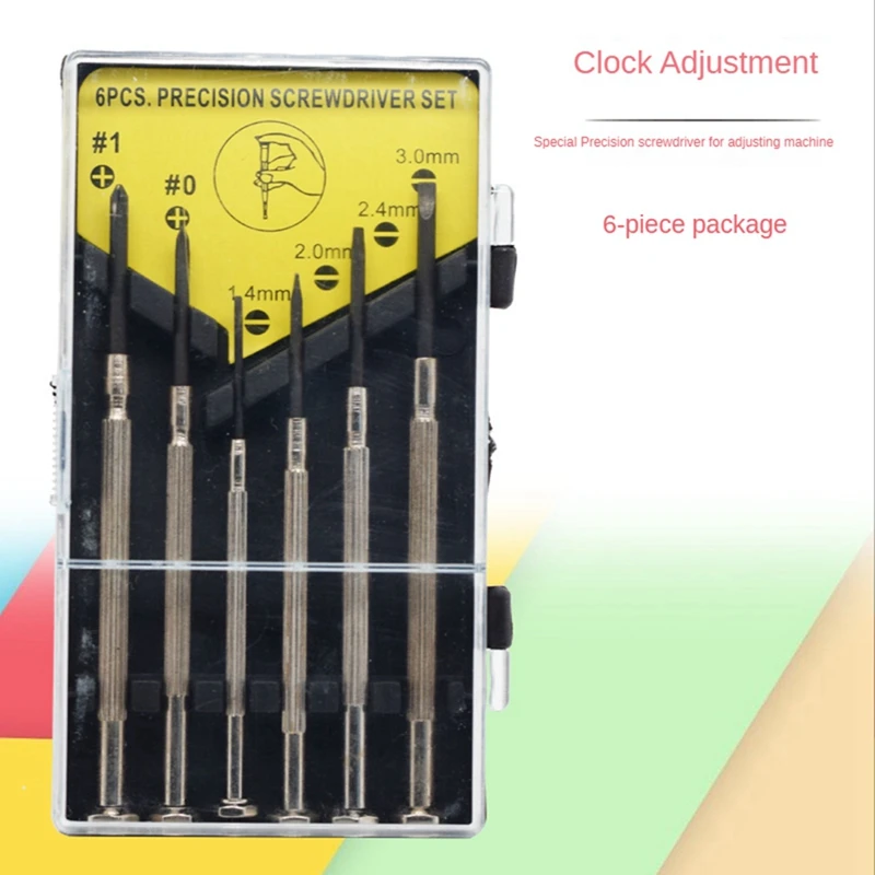 Clock Batch Batch Set Screwdriver Screwdriver Batch Batch Set 6 Sets Of Clock Batch