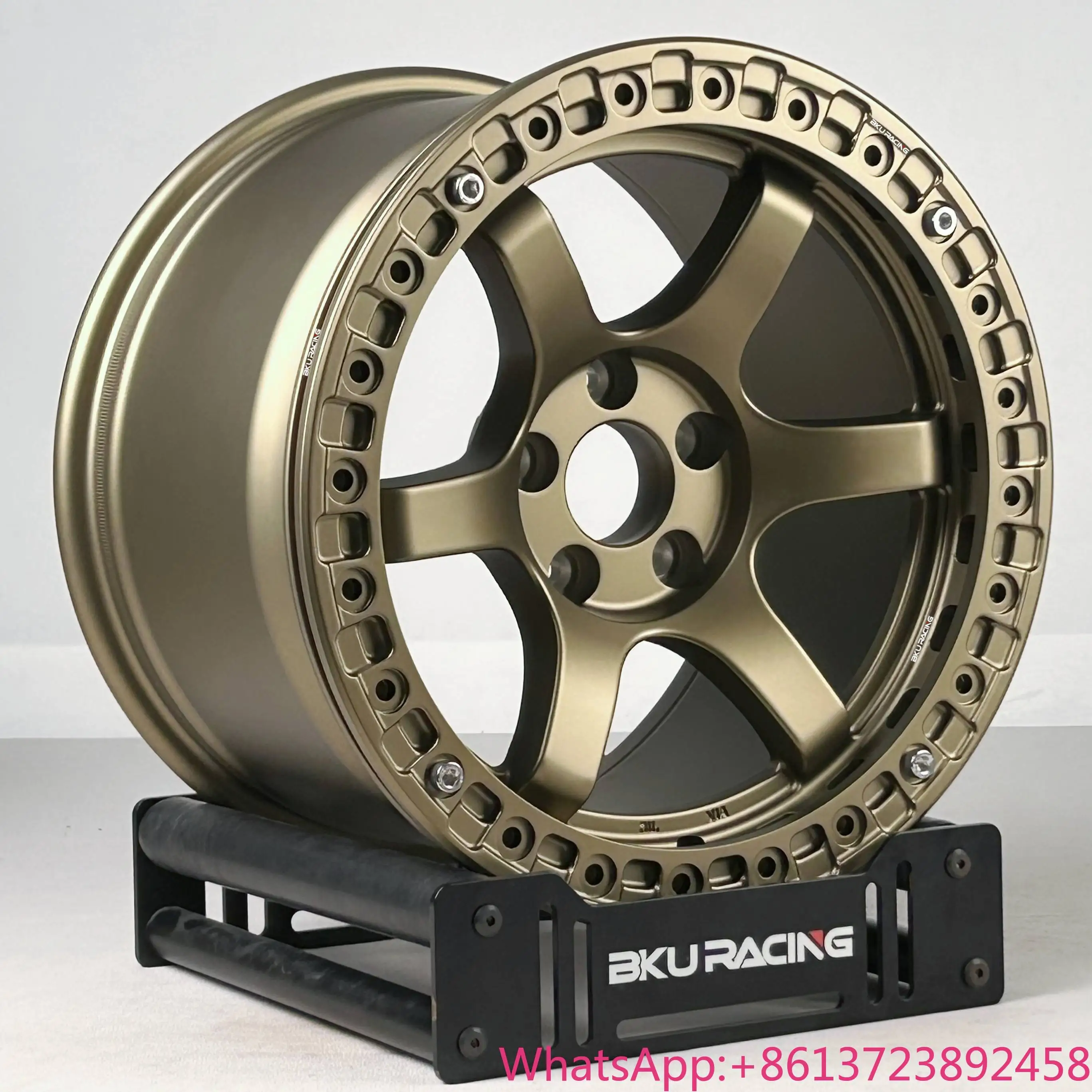 

Forged Beadlock Wheels for Ford Mustang Shelby GT350 GT500 S650 S550 17 18 19 20 21 Inch 5x114.3 Rims Muscle Car Wheels