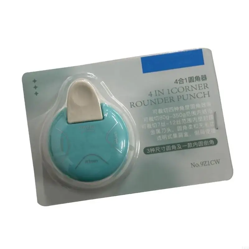 T5EA Corner Rounder Rounder Cutter ، 4 in 1 Paper Corner ، 3 Most rounded Corner و 1 Caster Corner مع مجموعة أسفل