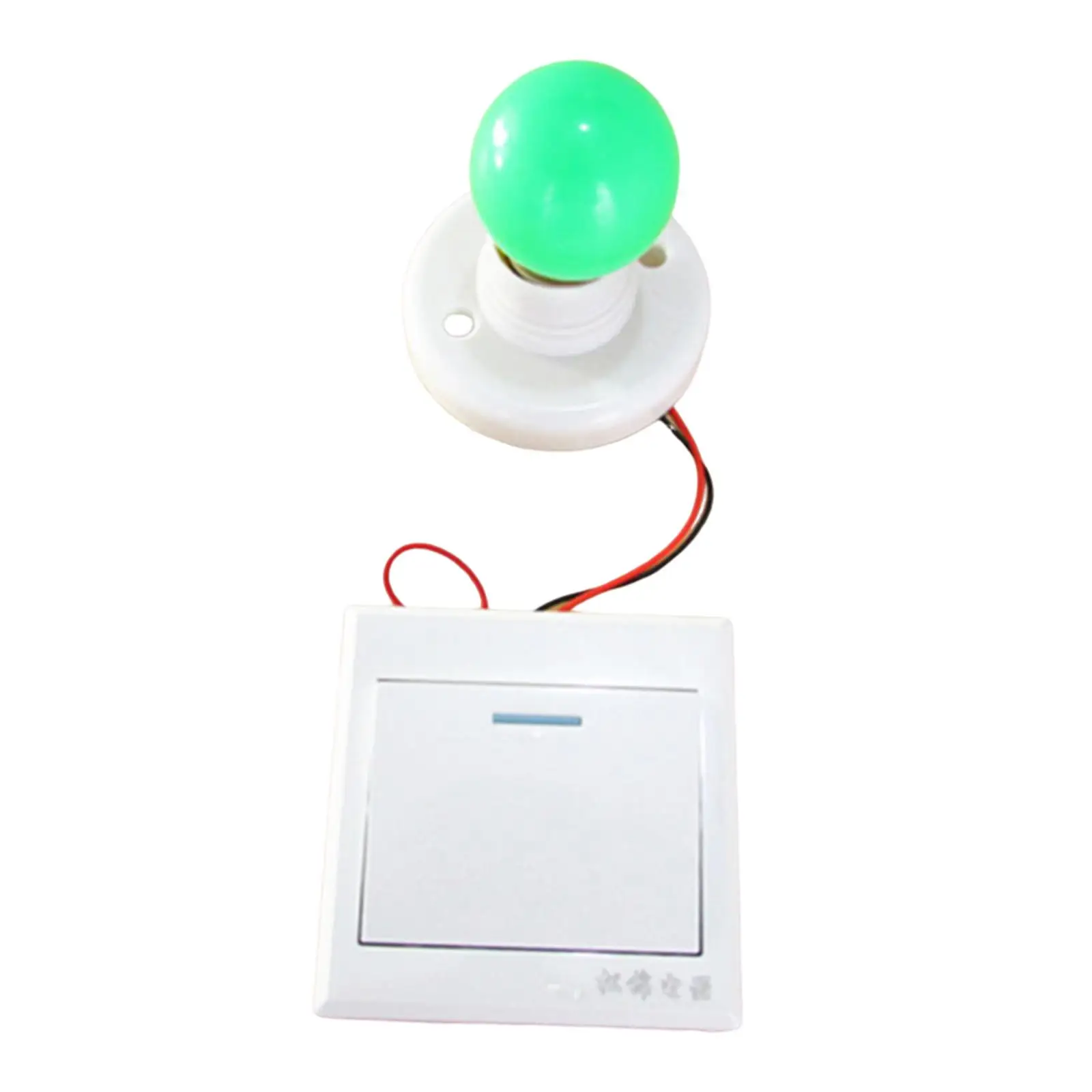 LED Light Busy Board Montessori Toy for Children Sensory Switch Board Activity DIY Part Fine Motor Skills Educational Travel