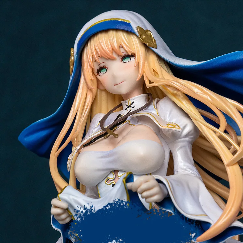 26cm freira charlotte quarto linda menina anime 1/6 figura bidimensional ornamentos brinquedos presente