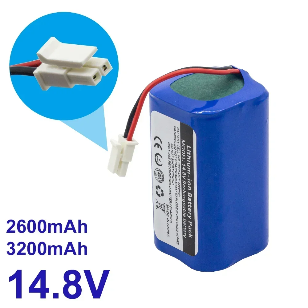 

Leelinci 14.8V 18650 Lithium Battery for Polaris Batterie of Sweeping Robot Charging Battery, Human vacuum cleaner accessories