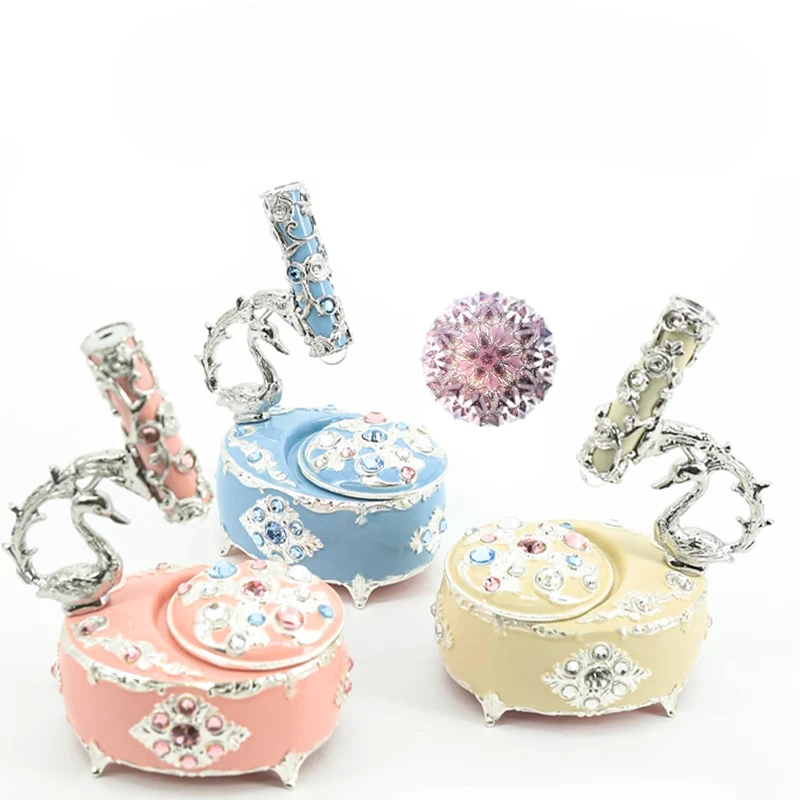 Crystal Kaleidoscope Music Box Birthday Valentine's Day Gift for Girlfriend Otaru Same Style