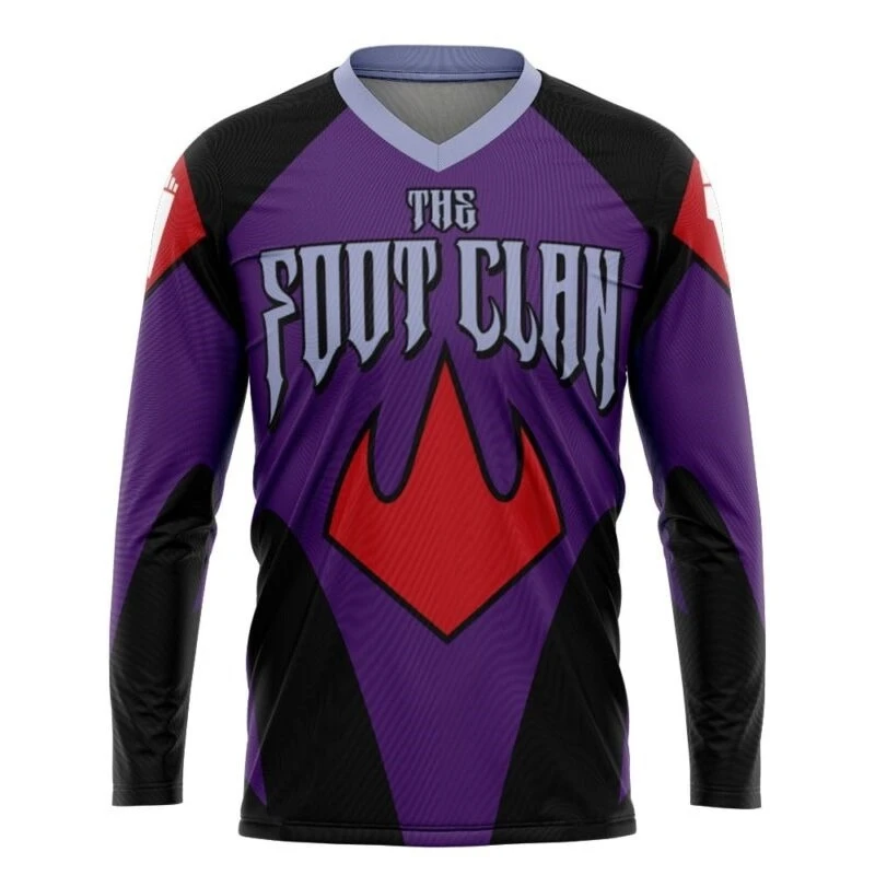 Teenage Mutant Ninja Turtles Family Quick Drying Long Sleeved Sports T-shirt Men's and Women's Casual Role Playing Jersey