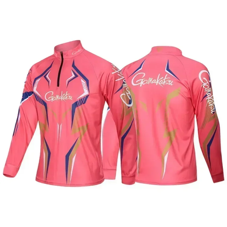 2025 Fishing Clothing 2025 Long Sleeve Breathable Fishing Shirts Anti UV Quick-Drying Cycling Hiking Clothes Camisas - view 3