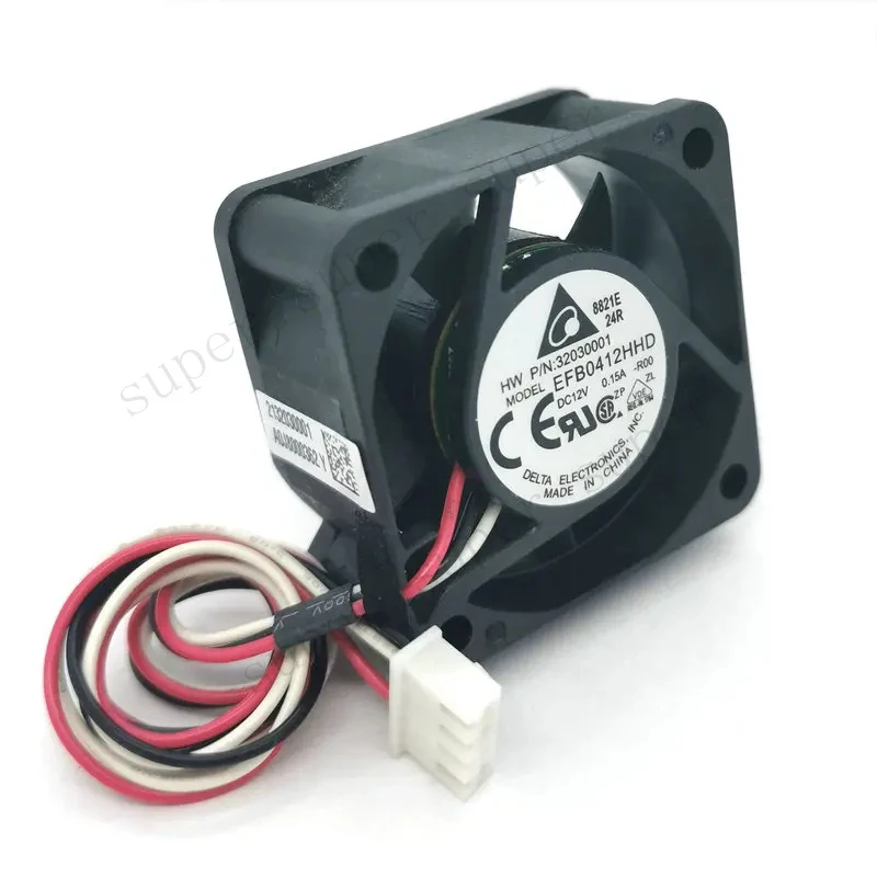 S+   The New Cooling Fan EFB0412HHD R00 0.15A EFB0412MD 0.10A 4CM DC12V 40x20MM 3Lines